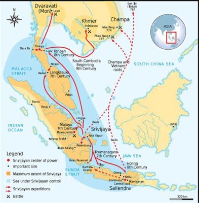 Le développement du royaume de Srivijaya: un empire maritime florissant au VIIe siècle en Indonésie